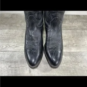 Boulet Shoes Boulet 952 Sporty Black Deer Leather Cowboy